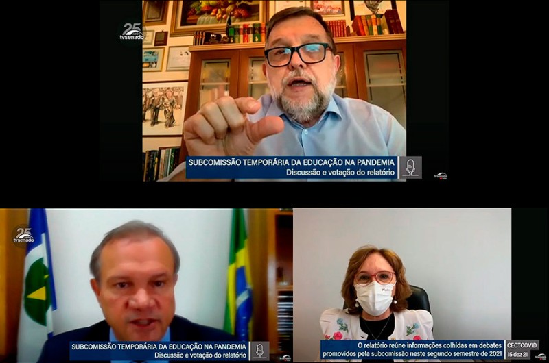 Subcomissão que acompanha educação na pandemia aprova relatório com 48 propostas