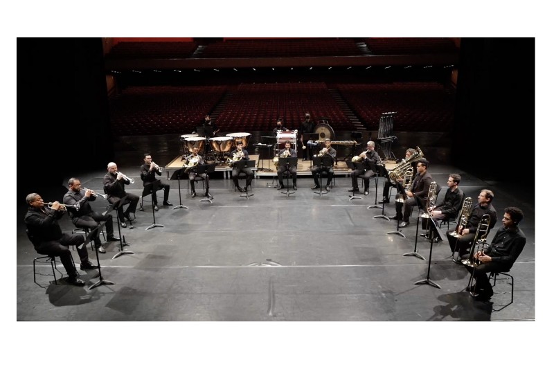 Orquestra Sinfônica apresenta concerto virtual com instrumentos de metais e percussão