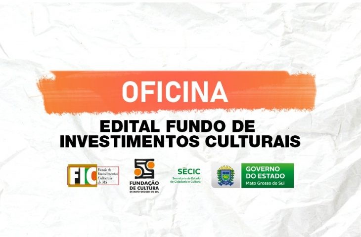 Fundação de Cultura oferece oficina gratuita para esclarecimentos sobre o edital do FIC 2021