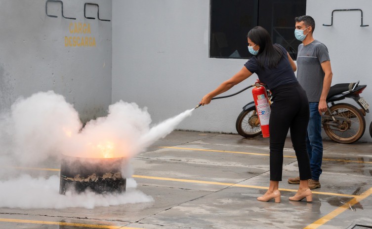 Saúde promove curso de Brigada de Incêndio