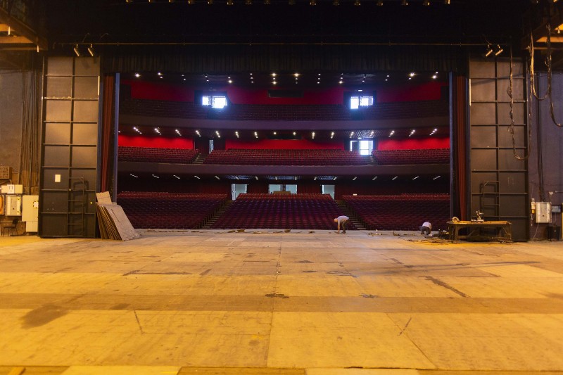 Reforma e restauração preparam Teatro Guaíra para intensa pauta de espetáculos em 2022