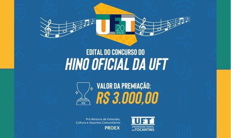 UFT lança edital para a escolha de seu Hino Oficial