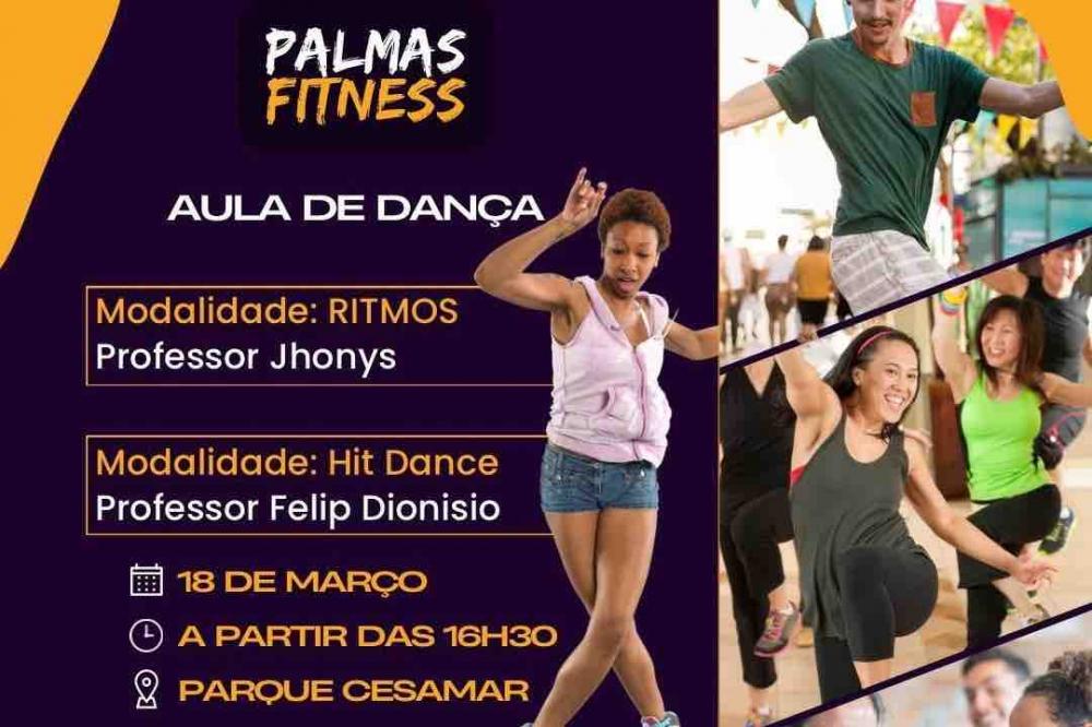 Primeira edição do Projeto Palmas Fitness acontece neste sábado, 18, no Parque Cesamar