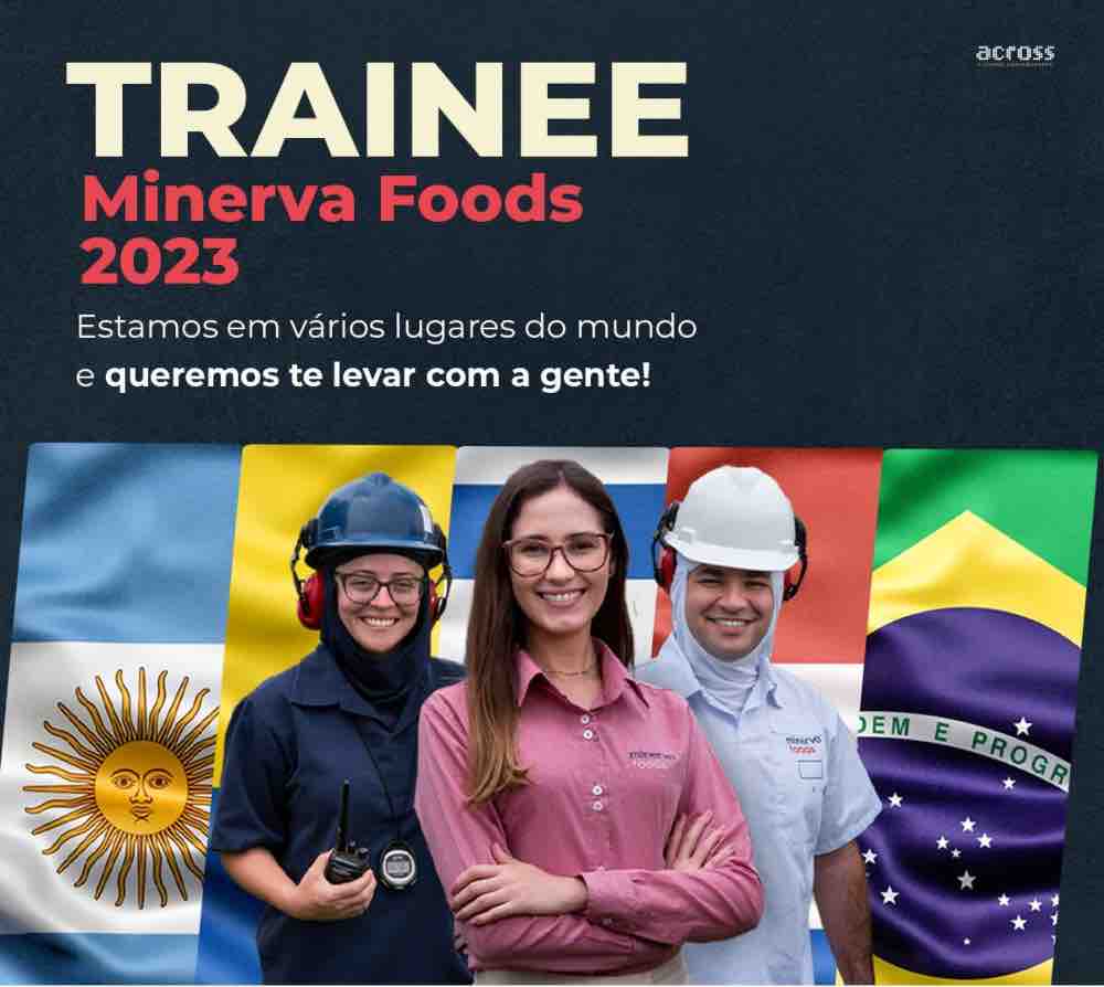 Minerva Foods abre vagas de Trainee