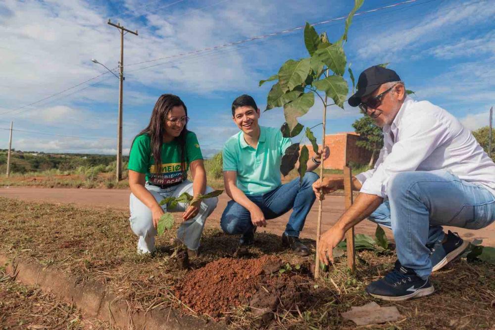 Em alusão ao Dia Mundial da Água, Prefeitura de Paraíso e IFTO realizam ação de plantio