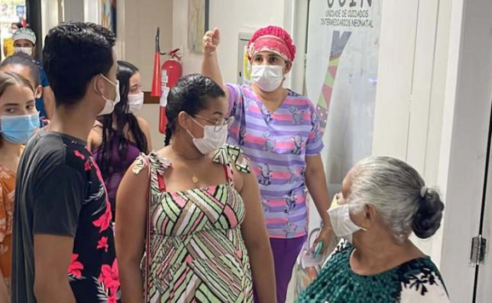 Gestantes fazem visita guiada no Hospital Regional de Paraíso do Tocantins