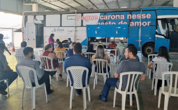 Hemorrede realiza coleta de sangue em Paraíso do Tocantins