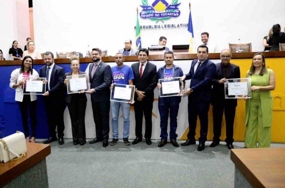 Prefeita Josi Nunes e UnirG recebem homenagens na Assembleia Legislativa