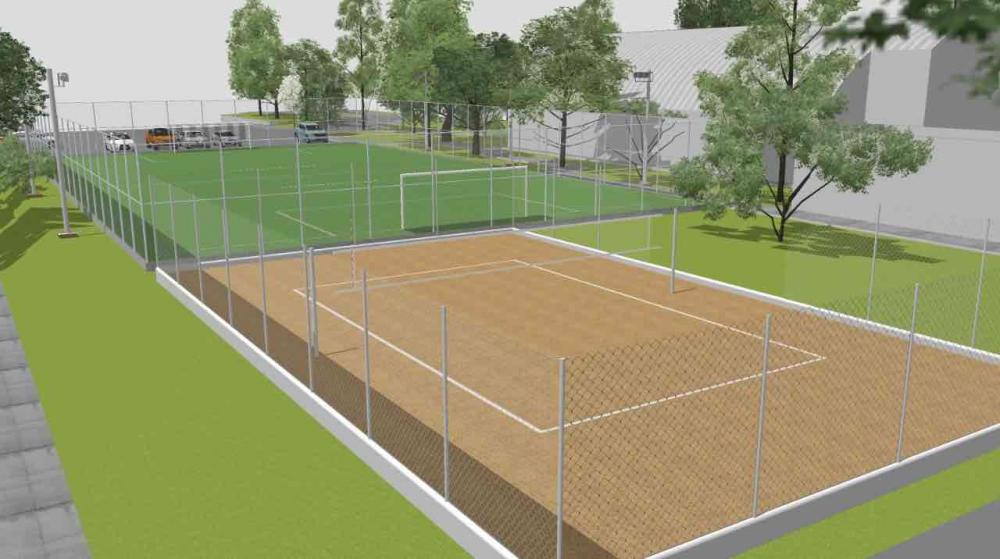 Taquaruçu vai ganhar complexo esportivo com quadra de vôlei, futevôlei e campo society