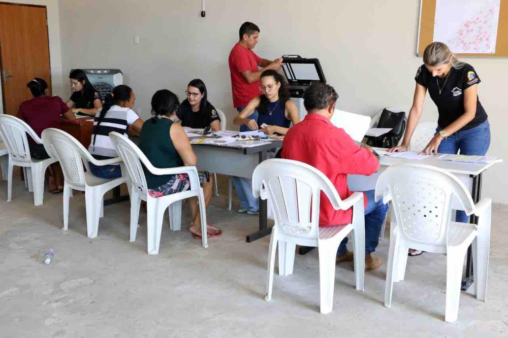 Prefeitura de Gurupi realiza cadastro social para regularização fundiária do Povoado Trevo da Praia