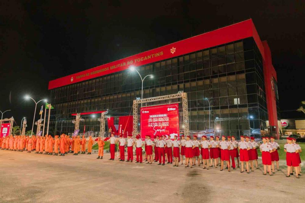Nova sede do Corpo de Bombeiros Militar do Tocantins é inaugurada em Palmas