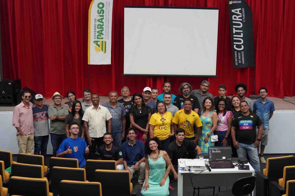 Prefeitura de Paraíso promove capacitação para produtores e artistas que pretendem financiar seus projetos com recursos da Lei Paulo Gustavo