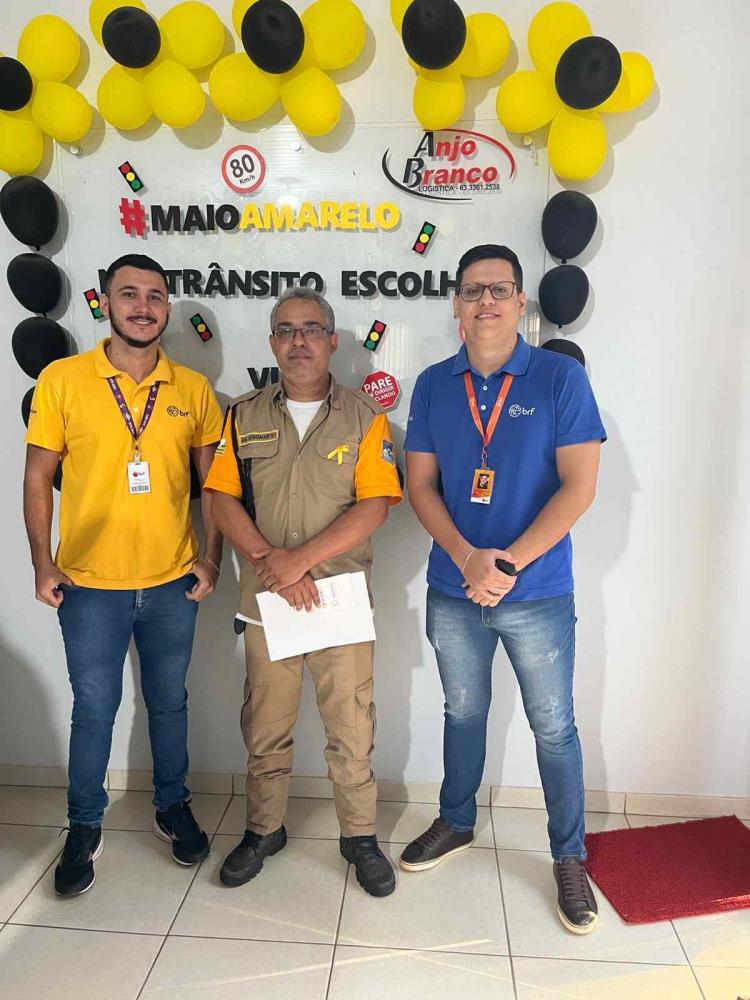 Departamento de Trânsito Municipal realiza ações alusivas ao Maio Amarelo