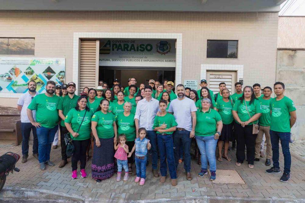 Prefeito Celso Morais toma café da manhã com produtores rurais que vão participar da Agrotins