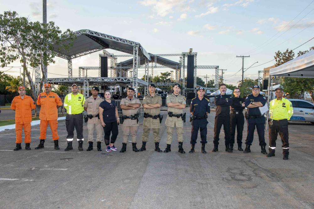 Reunião define esquema de segurança para show de aniversário da Capital
