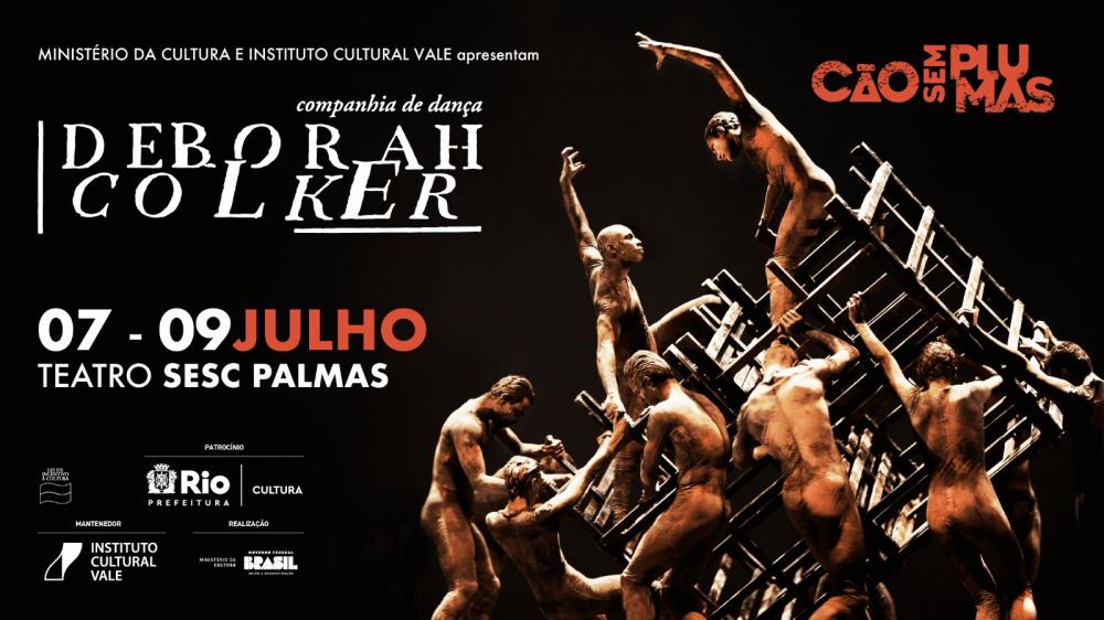 Palmas recebe espetáculo ‘Cão Sem Plumas’ de Deborah Colker