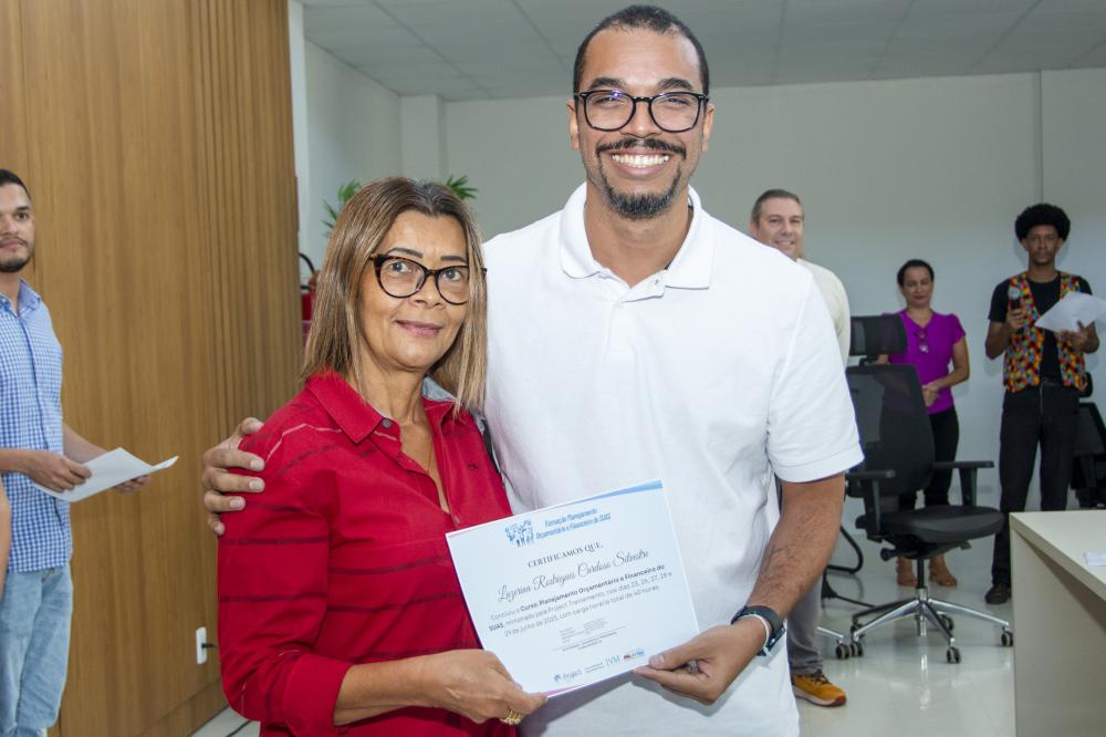 Servidores da Sedes recebem certificados do curso de 'Planejamento Orçamentário e Financeiro'