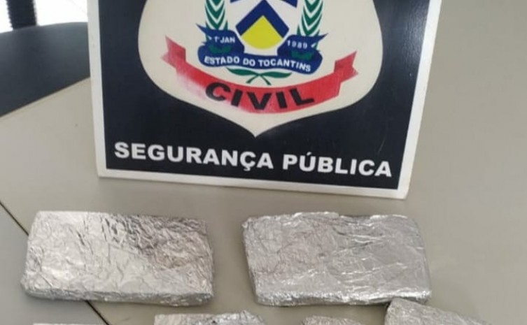 Polícia Civil encontra várias porções de drogas escondidas em bananeiras no extremo norte do Estado