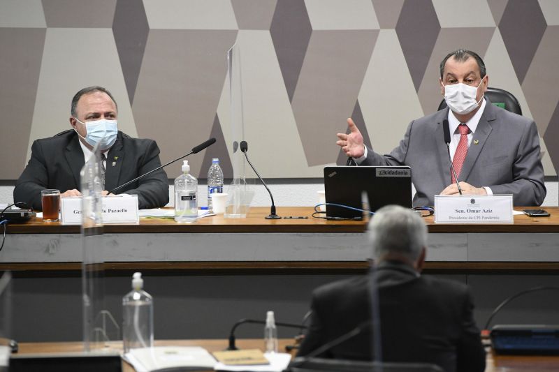 Presidente da CPI da Covid afirma que Pazuello será reconvocado