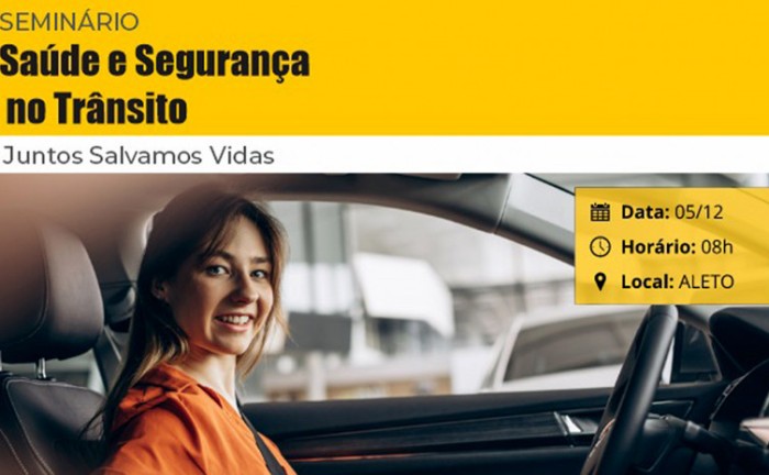 Secretaria de Estado da Saúde abre inscrições para o seminário Saúde e Segurança no Trânsito