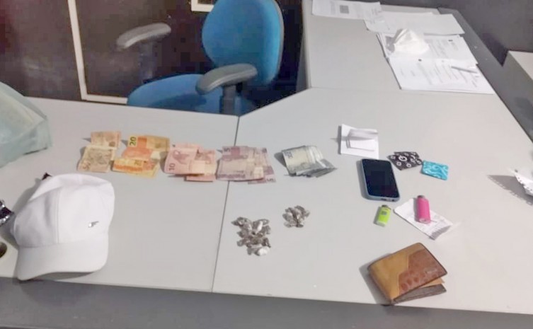 Em Araguanã, suspeitos por tráfico de drogas são presos pela Polícia Civil