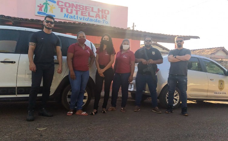 Em Natividade, Polícia Civil deflagra operação Acalanto para combater a violência praticada contra crianças e adolescentes