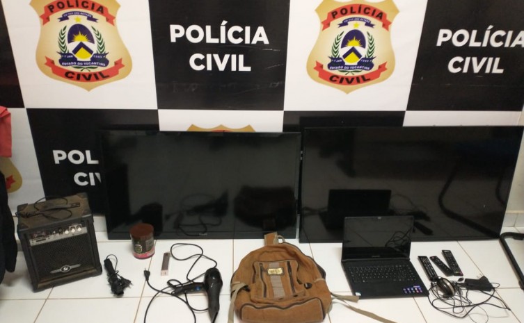 Polícia Civil recupera dezenas de objetos furtados em Pedro Afonso