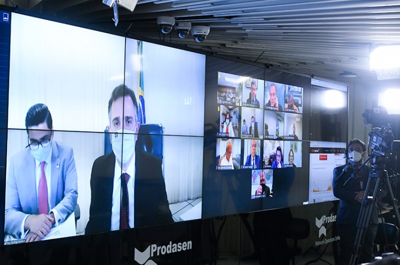 Rodrigo Pacheco lamenta morte de colaborador do Senado