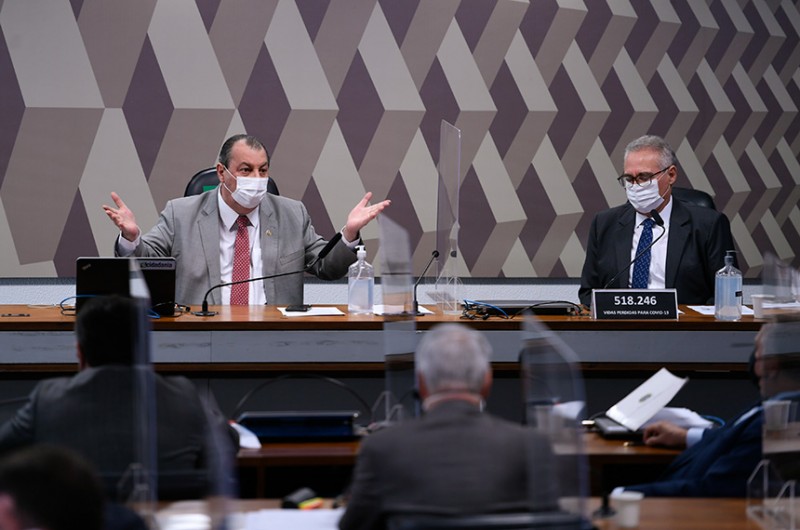 Adiada para terça reunião da CPI da Pandemia que apreciaria requerimentos