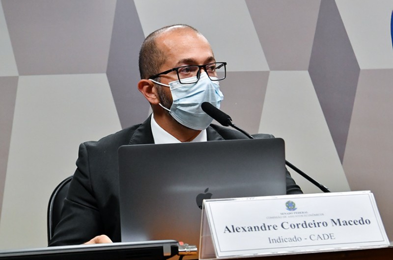 CAE aprova Alexandre Macedo para a presidência do Cade