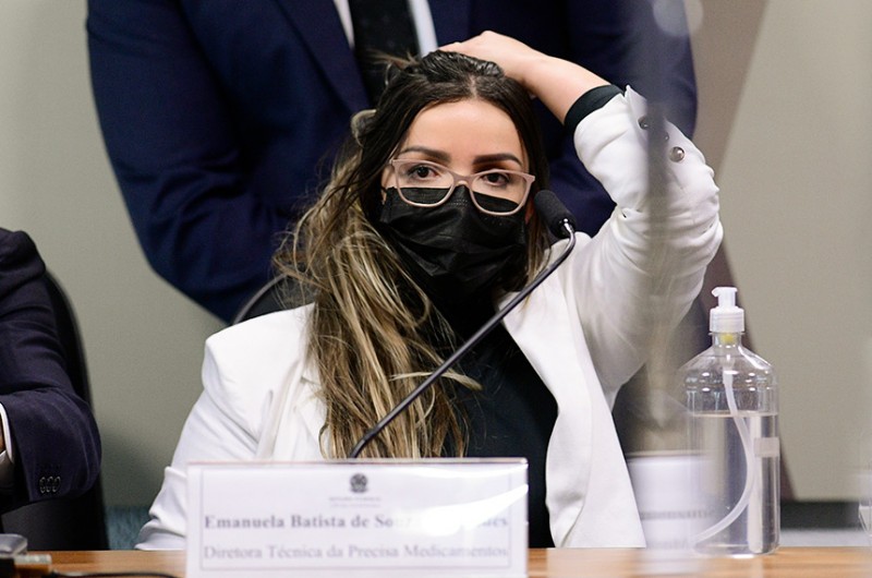 CPI aguarda resposta do STF sobre limites do silêncio de Emanuela Medrades