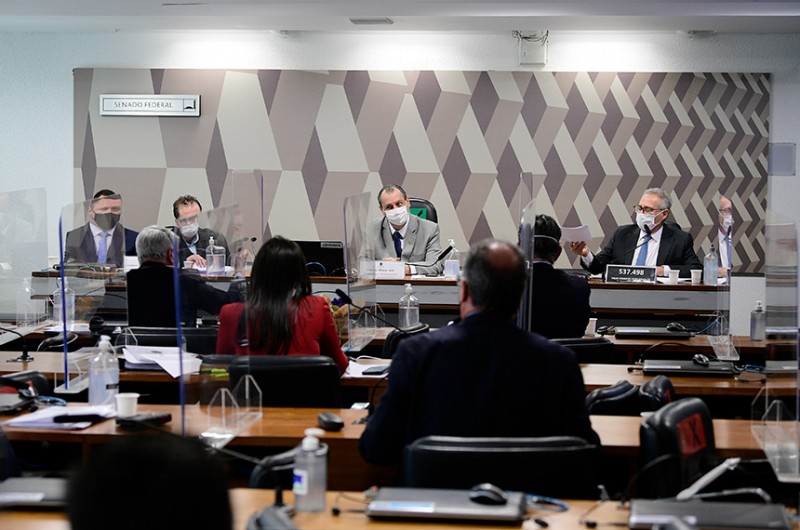 Omar Aziz e Randolfe Rodrigues definem próximos passos da CPI da Pandemia