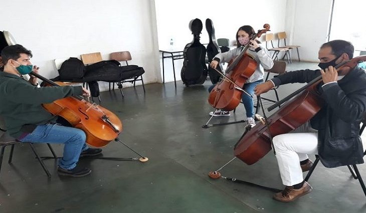 Com recursos do FIC, Orquestra de Violoncelos da Capital é oportunidade de aprendizado musical