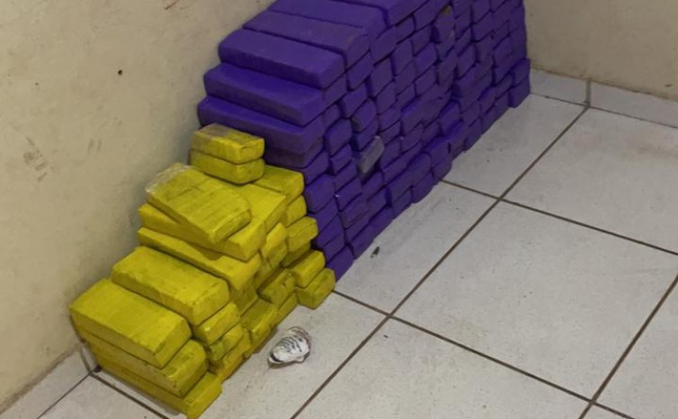 Polícia Civil apreende carregamento de mais de 100 kg de drogas em Araguaína