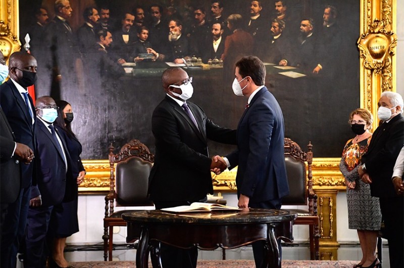 Senado recebe Presidente da Guiné-Bissau