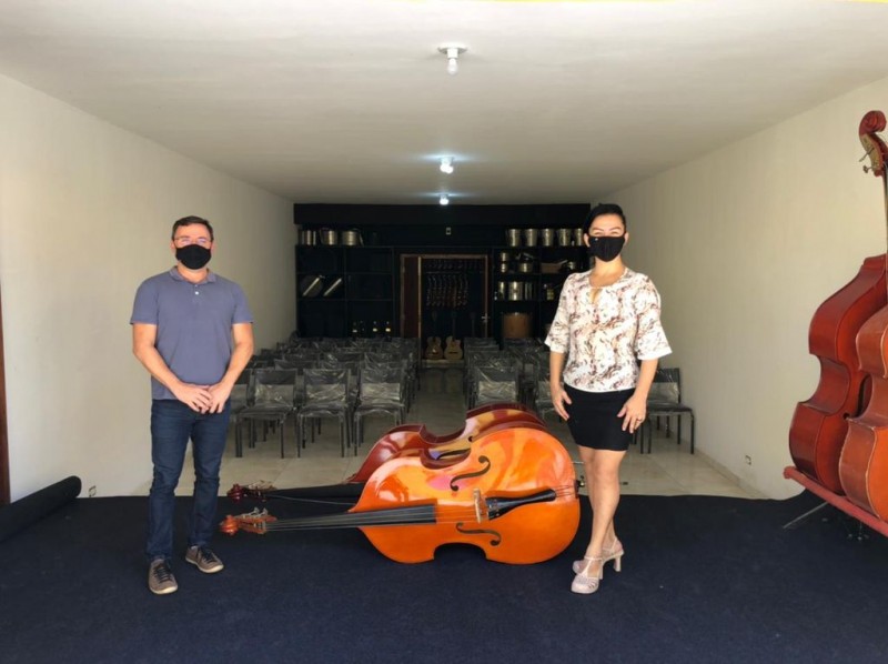 Escola de música Dona Gal ganha sede que será inaugurada nesta quinta-feira (26)