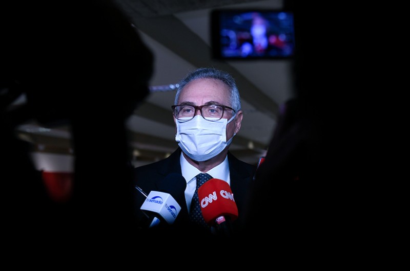 Relatório da CPI da Pandemia sai em setembro, diz o relator, Renan Calheiros