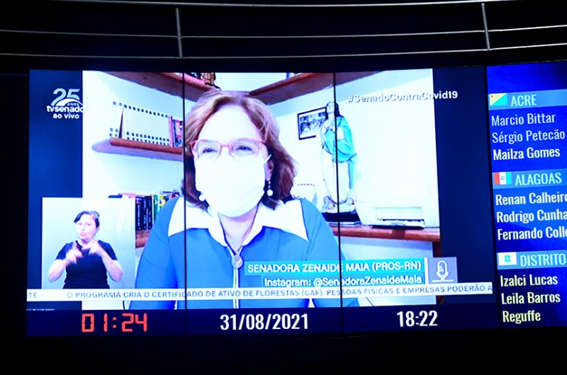 Zenaide pede medidas do Senado contra juros, preço dos combustíveis e do gás de cozinha