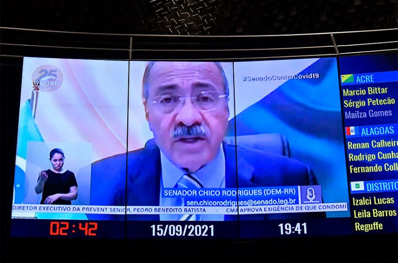 Chico Rodrigues elogia Democracia no Brasil