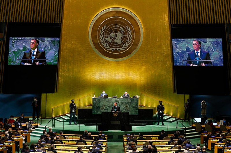 Senadores repercutem discurso de Bolsonaro na ONU