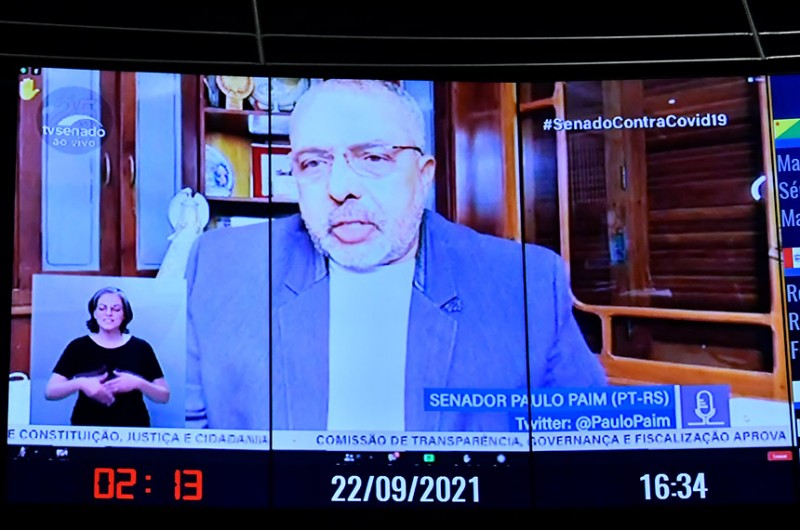 Paim demonstra preocupação com PL que trata de reconhecimento fotográfico de pessoa