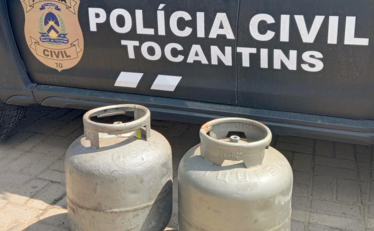 Polícia Civil prende homem suspeito de furtar dois botijões de gás em Babaçulândia