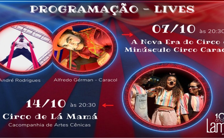 Lamira Artes Cênicas, com incentivo da Adetuc, lança Festival MultiVerso-Edição Circo