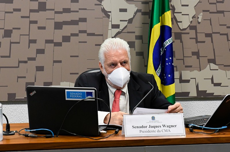 Presidente da CMA, Jaques Wagner cobra posição do Brasil para COP-26