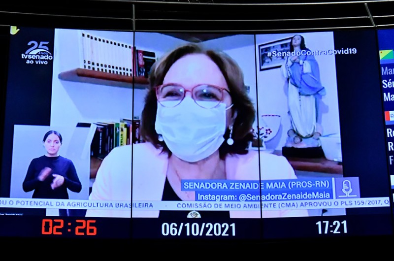Zenaide Maia afirma que são graves denúncias contra autoridades econômicas do país