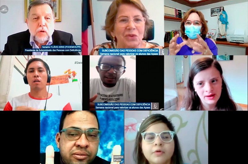 Audiência debate criação de semana nacional para autodefensores das Apaes