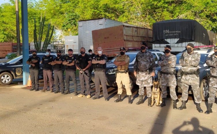 Em mais uma etapa da Operação Hórus, Polícia Civil realiza apreensão e prisões em Guaraí