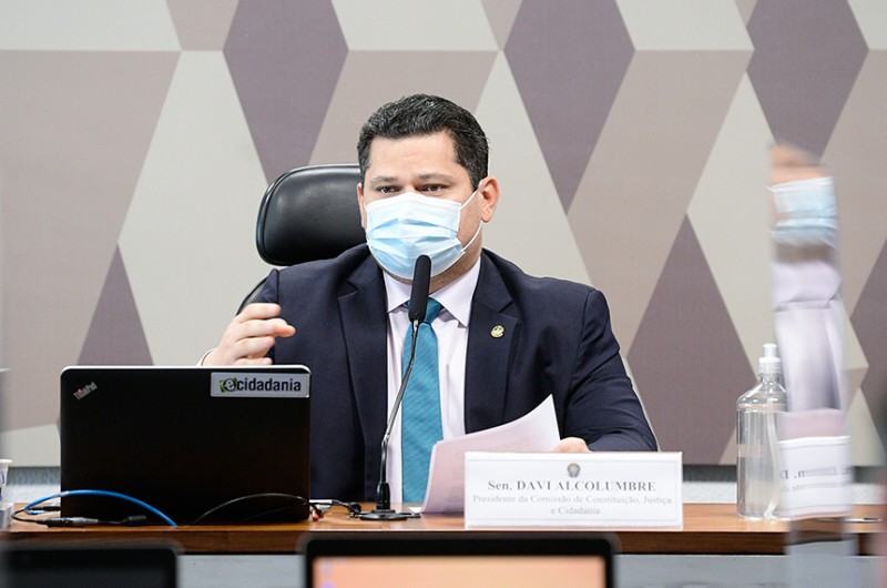 Davi anuncia retomada da agenda da CCJ; Amin pede sabatina do STF