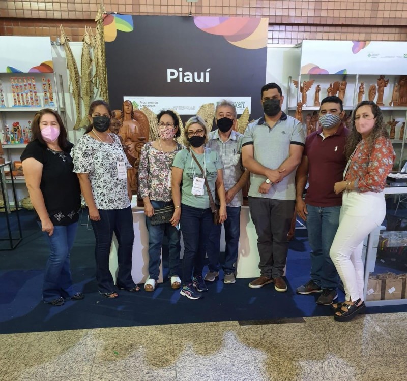 Artistas piauienses participam do 14ª Salão do Artesanato em Brasília