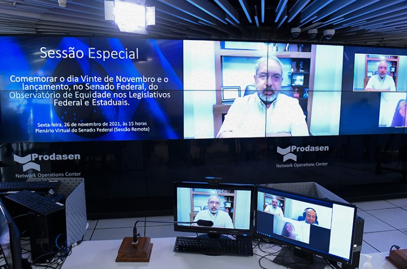 Senado lança Observatório Equidade no Legislativo e comemora consciência negra